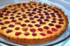 Brown Butter Raspberry Tart