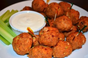 Mini Buffalo Chicken Balls