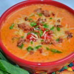 Smokey Tomato-Basil Soup