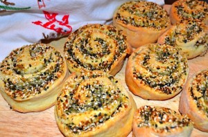 Cilantro-Scallion Bread