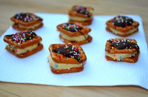 PB Cheesecake Pretzel Bites