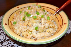 Green-Onion Risotto