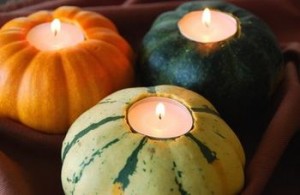 Rustic-Natural-Table-Setting-gourd-votives