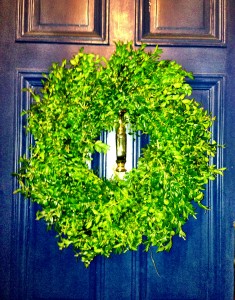 boxwood wreath