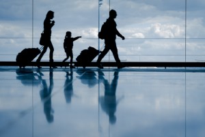 air travel with kids