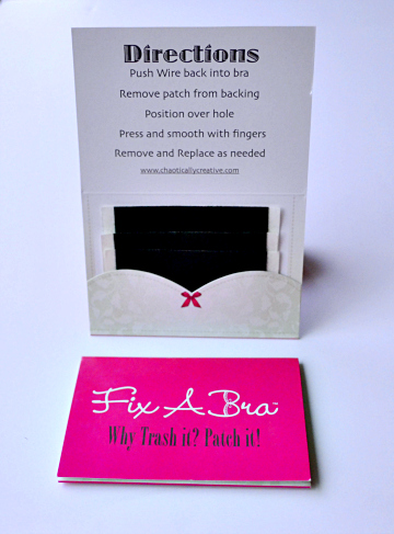 moleskin bra repair