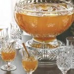Champagne,punch,brandy,party,bridal,spring,brandy,pineapple juice