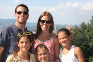 Note the Duomo in the back right. Check! 