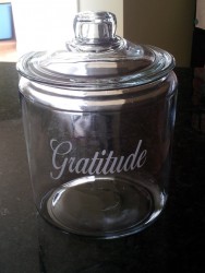 gratitude jar