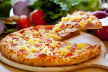 BBQ Ham & Pineapple Pizza