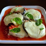 Grilled Eggplant Parmesan w/Grilled Tomato Marinara