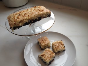 black bottom coconut bars