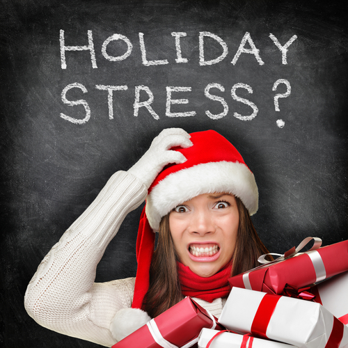 health, stress, de-stressing for the holidays, stress busters, simplify, exercise, meditate, relax, time out, tips from town