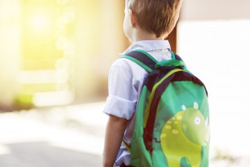 school child backpack