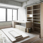 If you're renovating a space, consider adding built-in storage.