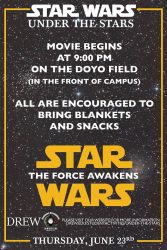 star wars under the stars