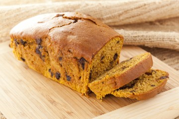 pumpkin chocolate chip bread