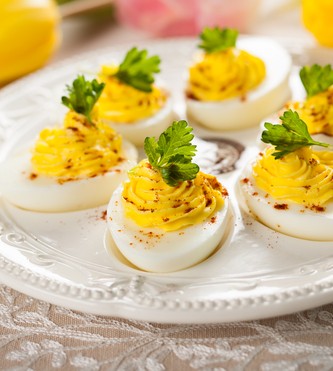 deviled eggs