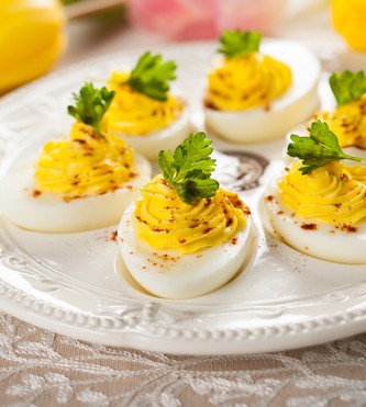 deviled eggs