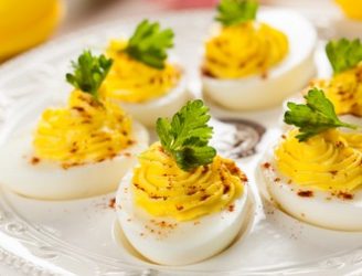 deviled eggs