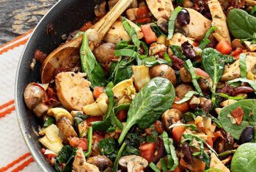 One-Skillet Mediterranean Chicken