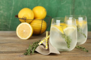 Tequila-Thyme Lemonade