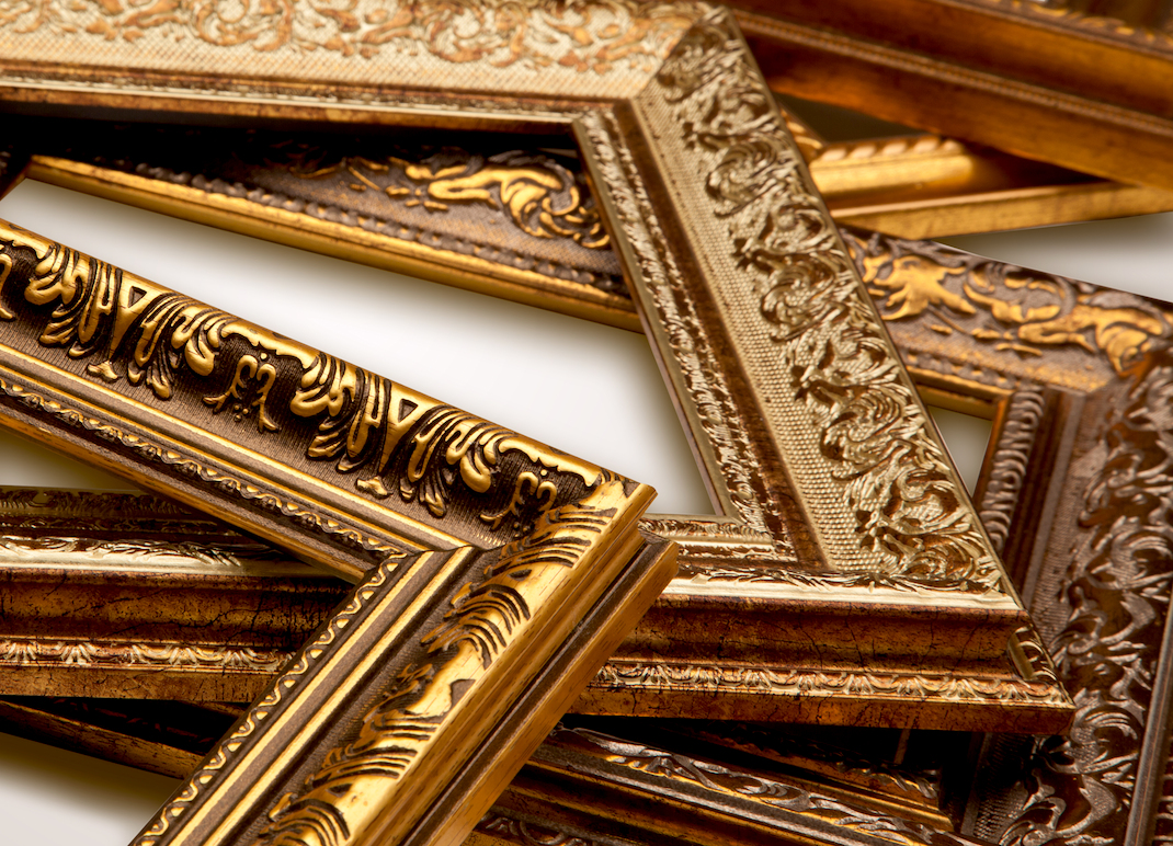 gilded frames