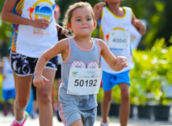 girl running