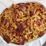 Maple-Bacon Waffle Bake