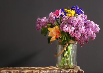 flowers in vase