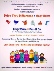 coat donations