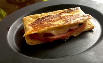 ham and cheese "panini"