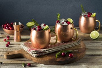 copper mugs ginger beer