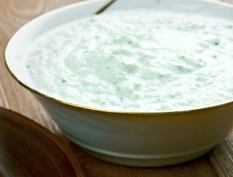 cucumber raita