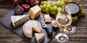 wine and cheese