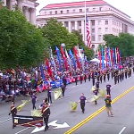 Madison High School Marching Dodgers Perform at National Memorial Day Parade