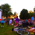 Dinner & a Movie Under the Stars in Summit!