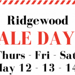 SHOP LOCAL: The Ridgewood Sidewalk Sale