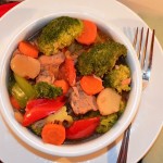 Gingered Pork-Vegetable Stew