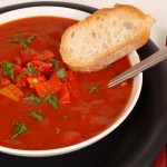Roasted Tomato Soup with Garlic