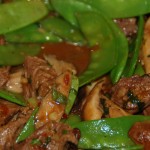 Beef, Shiitake, & Snow Pea Stir-Fry