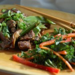 Beef, Shiitake, & Snow Pea Stir-Fry