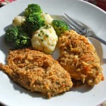 Easy, Crispy Parmesan & Mustard Chicken