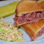 Gooey Grilled Corned Beef Sandwiches