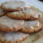 Iced Oatmeal Cookies