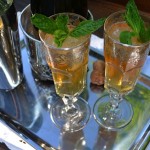 Mint Julep Champagne Cocktail