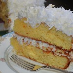 Simplified Coconut Cake