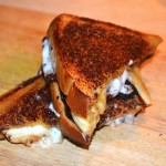 Caramelized Chocolate, Banana, & Marshmallow Sandwiches