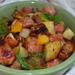 Potato, Red Pepper, Fennel & Sausage Roast