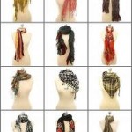 How many ways can you tie a scarf?